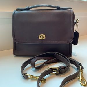 Vintage Coach Court Bag